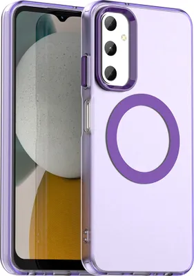 Produktbild von Magnetisch Hülle für Samsung Galaxy A05S, Schlank Durchscheinend Matt Stoßfest Handyhülle Lila