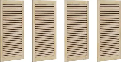 Obrázek produktu pro Skříňové dveře se dveřmi 4 pcs Přírodní 49,5 x 2,1 x 110 cm
