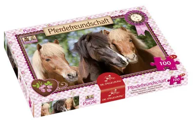 Produktbild von Pferdefreundschaft - Im Galopp - 100 Teile Puzzle