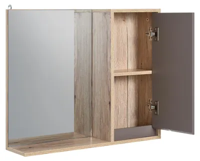 Produktbild von HOMCOM Spiegelschrank Hängeschrank Wandschrank Badschrank Mehrzweckschrank