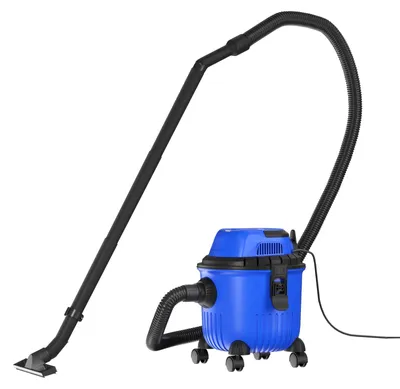 Image de Aspirateur à eau et à sec - Aspirateur industriel - Réservoir de 15 litres - 1800 W - Puissance d'aspiration de 16 kPa - 3 fonctions : aspiration, soufflage - 220 V