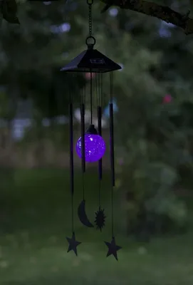 Produktbild von Smart Solar Solar-Windspiel Sonne/Mond/Sterne