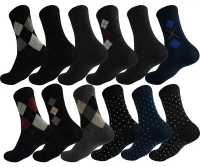 Produktbild von 12 Paar Herren Damen Socken Basic Freizeit Anzug Business; Modell 3/35-38