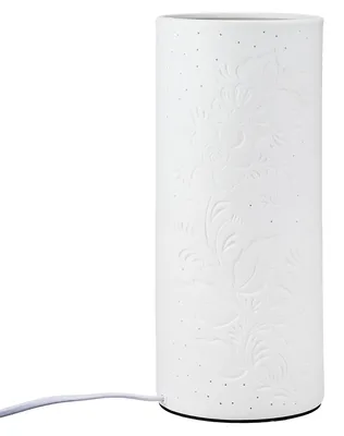 Produktbild von Gilde Tischleuchte, "Flower", Porzellan, weiß, VE 1, H. 28 cm, D. 12 cm 32147