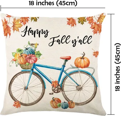 Produktbild von Kissenbezüge 45x45 cm Kissenhüllen 4er Set, Deko Kissenbezüge für Sofa Zimmer Zierkissenbezüge