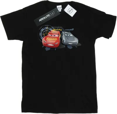 Produktbild von Disney - "Cars Lightning Vs Storm" T-Shirt für Herren BI17564 (M) (Schwarz)