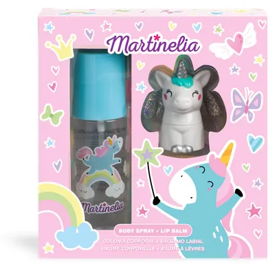 Immagine prodotto di Spray corpo e balsamo labbra Martinelia