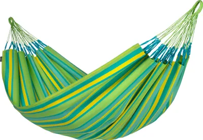 Produktbild von La Siesta Klassiche Doppel-Hängematte Outdoor grün