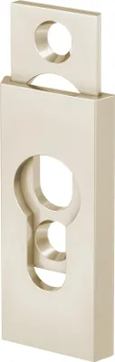 Produktbild von BASI - Schutz-Schieberosette - eckig - Alu F2 - 14 mm - 7536-0402