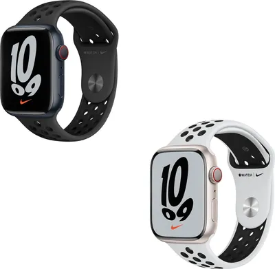 Produktbild von Apple Watch Nike Series 7, OLED, Touchscreen, 32 GB, WLAN, GPS, 32 g