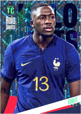 Produktbild von Panini Top Class Karten 2024 - Trading Cards - Holo Giants Karte - Konate