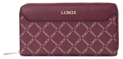 Produktbild von L.CREDI Geldbörse Filiberta Zip Around Wallet Cherry Shade beere