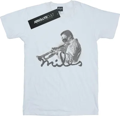 Produktbild von Miles Davis - T-Shirt für Herren BI38516 (5XL) (Weiß)