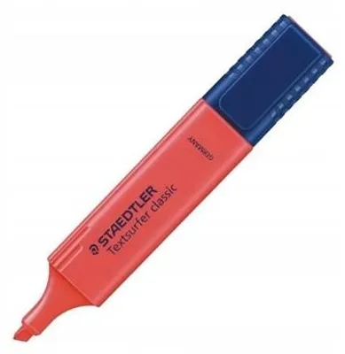 Produktbild von Staedtler Textsurfer Textmarker Rot 1-5mm Strichbreite