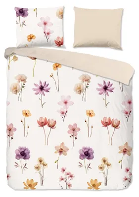 Productafbeelding van Pure Dekbedovertrek "Duvre" - Off-Wit - (200x220 cm) - 100% Polyester