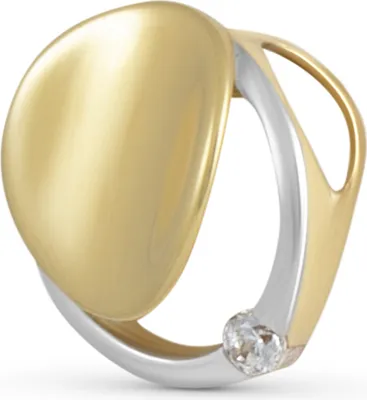 Produktbild von Damen Anhänger 333 Gold bicolor Zirkonia