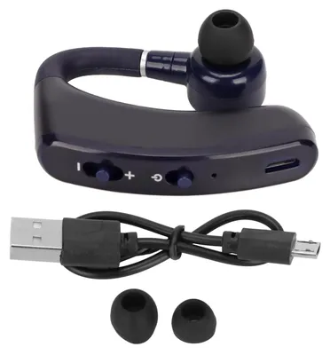 Image de Casque Bluetooth 5.2, casque mains libres professionnel avec écran numérique LED, idéal pour les déplacements professionnels