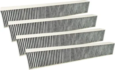 Produktbild von vhbw 4x Aktivkohlefilter kompatibel mit Siemens ED875FS11E, ED845FS11E, ED877FS25E, ED877FS21E, ED807FS25E, ED801FS11E, ET845FM11E Dunstabzugshaube