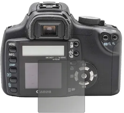 Produktbild von Blickschutzfolie für Canon EOS 350D matt Schutzfolie Folie Display Schutz dipos
