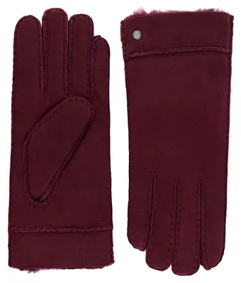 Roeckl Lamm gefütterte Damen Handschuhe in rot