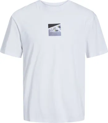 Zdjęcie produktu dla Jack & Jones Edition Koszulka z krótkim rękawem męska biała S