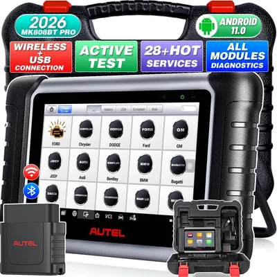 Imagen del producto de Herramienta de diagnóstico OBD2 para automóviles - Escáner de autodiagnóstico - Lector de códigos de error - Escáner de vehículos - Escáner de diagnóstico