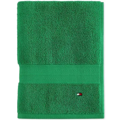 Produktbild von Grünes Baumwollhandtuch von Tommy Hilfiger