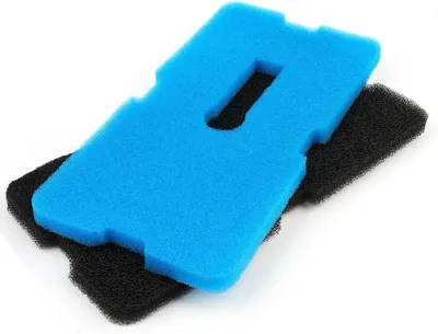 Imagen del producto de Kit de esponjas para filtros de estanque, de granulación gruesa y fina, de 2 piezas, para filtros de estanque