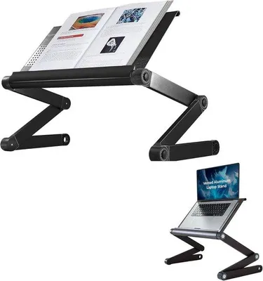 Produktbild von Famanu Buchhalter und Laptopständer mit verstellbarer Höhe - Ergonomisch