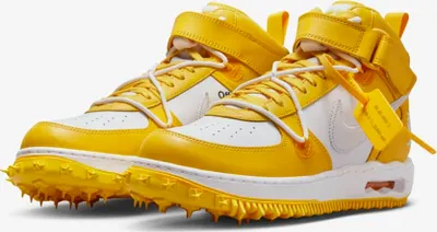 Produktbild von Nike Air Force 1 Mid x Off-White „Varsity Maize“, DR0500-101, Größe: 43