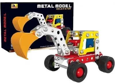Produktbild von Metallbausteine, 97 Teile - Merkpol