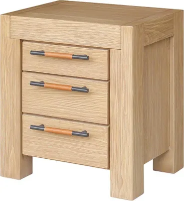 Produktbild von Nachttisch aus Massivholz, moderner Stil