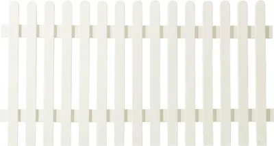 Produktbild von Plus Vorgartenzaun Retro 150 x 80 cm weiß