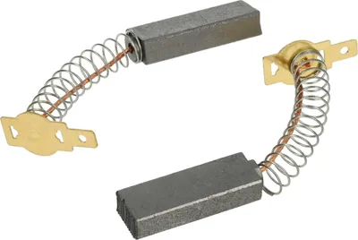 vhbw 2 x koolborstel motorkool schuurhoutskool 17 x 9 x 6,5 mm compatibel met Hitachi G12SE, G12SE2, G12VA, G13SB2, G13SE, G13SE2 elektrisch gereedschap