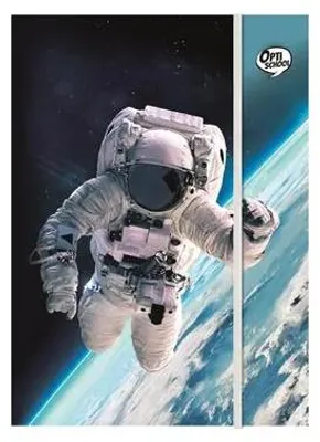 Doska s gumičkou, kartón, A4, OPTISCHOOL "Astronaut"