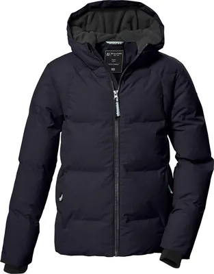 Produktbild von KOW 357 Girls Quilted Jacket schwarz blau (00269) 152