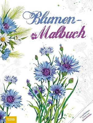 Produktbild von Blumen-Malbuch