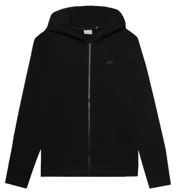 Immagine prodotto di 4F - Felpa con cappuccio e zip integrale da donna "4FWSS24TSWSF0956" PP3840 (S) (Nero)