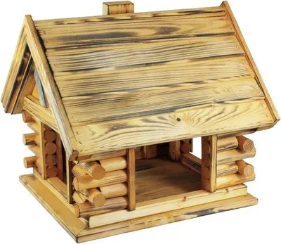Produktbild von Vogelhaus aus Holz mit Ständer - Nistkasten für Garten und Balkon