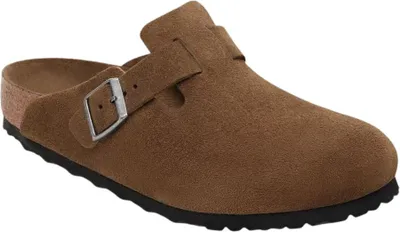 Produktbild von Birkenstock Boston Soft Footbed Suede Leather Dark Tea Tonal FB 40