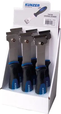 Produktbild von Kunzer Universal-Schaber (6 Stk. im Display) 7SC06