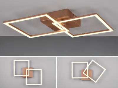 Produktbild von Trio Leuchten LED Deckenleuchte Trail 20W coffee