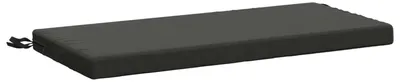 Image de Coussin de banc SOEST 100 % polyester Anthracite 80 x 40 x 5 cm