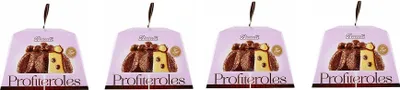 Produktbild von 4x Bauli Torta Profiteroles mit Schokoladencreme und Windbeutel mit Zitronencreme 750g