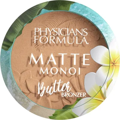 Produktbild von Physicians Formula Matte Monoi Butter Bronzer, Mattierendes Gesichtspuder in Light, 9 g
