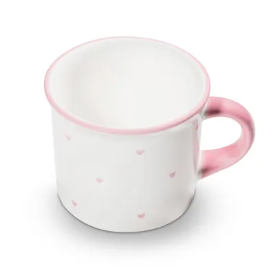 Obrázek produktu pro Gmundner Ceramics Herzerl Rosa, hrnek na kávu 0,24 litru