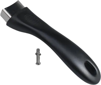 Productafbeelding van Pot Handvat Vervanging - Universele Grip - Koken - Hittebestendig Bakeliet - 163 mm Lengte - Zwart