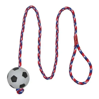 Obrázek produktu pro TRIXIE 4011905033075, Pes, Míč, Černá, Červená, Bílá, Pěna, 6 cm, 1000 mm