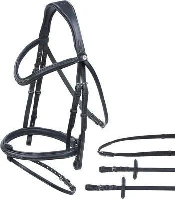 Produktbild von BUSSE Trense Take-Off Line AS Schwarz VB