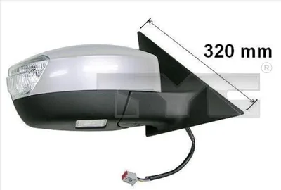 Produktbild von TYC Außenspiegel links 310-0126